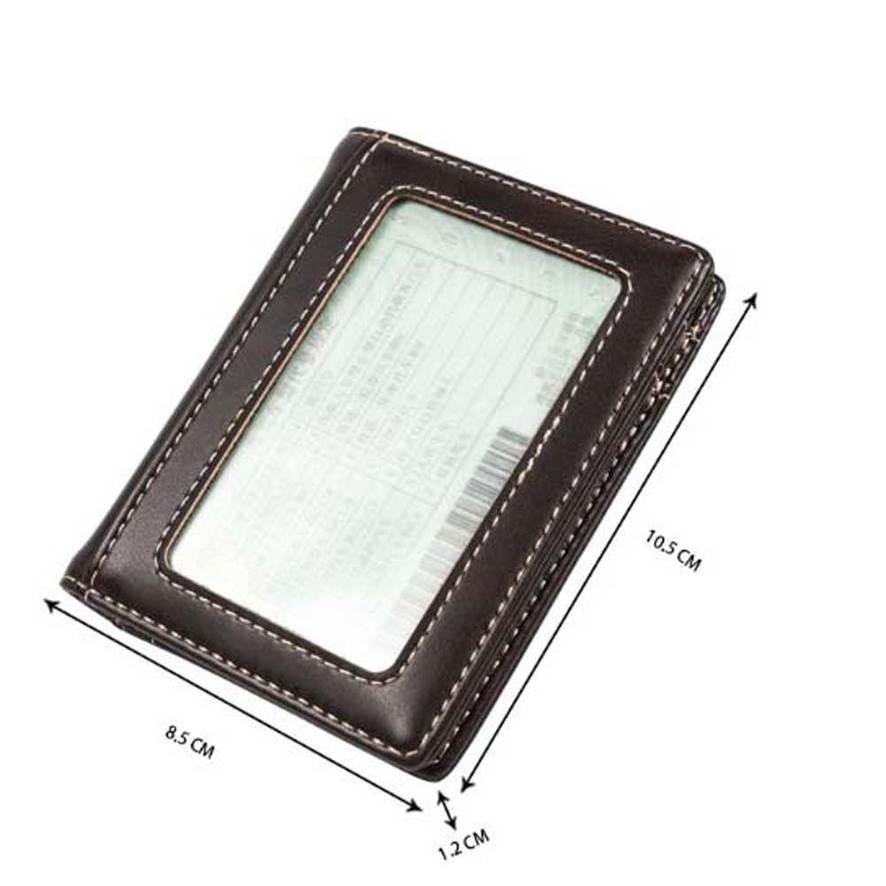License Bag ID Card Cover Bank Credit Card Bag Business Card Holder Card Case Coin Purse Men Wallet