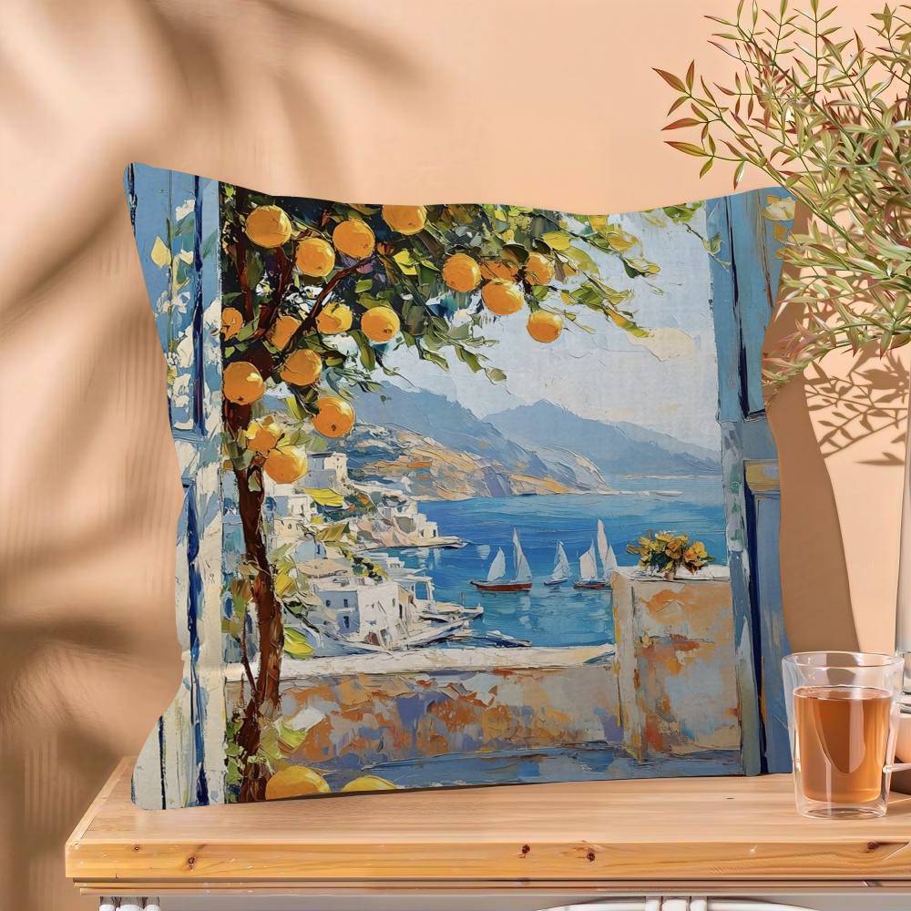 Lemon Garden pillow cover sofa cushion cover home room decoration children gift