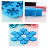 Food Grade Silicone Ice Cubes Tray With 6 Unique Snowflake Designs Baking Tool Perfect For Chocolate And Candy Making