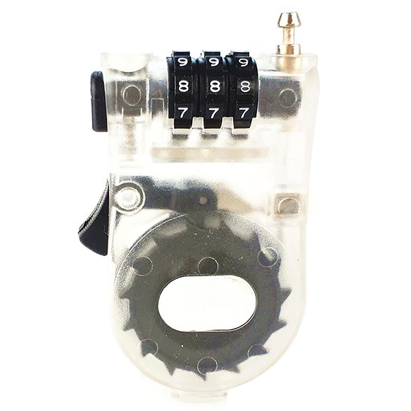 Ultra Small Bike Security Lock 3 Digit Password Padlock Code Wire Safety Luggage
