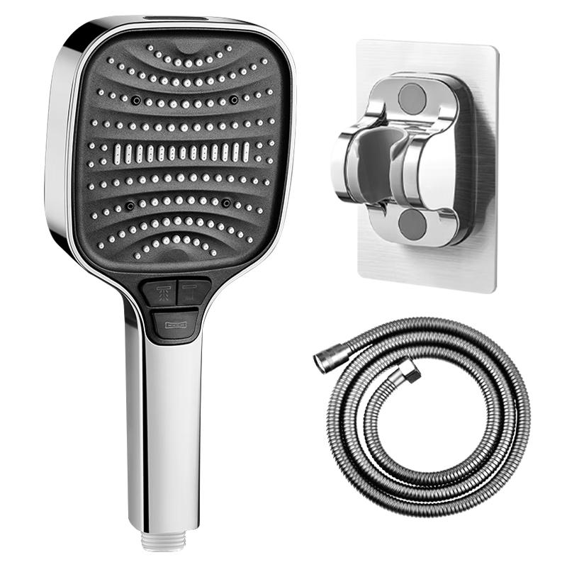 HOMK German Pressurized Shower Head Set with Hose German Quality