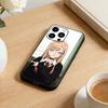 Custodia Telefono Argento Colorata R-Darling Marin Kitagawa Per iPhone17,16,15,14,13,12 Plus,Max Copertura Nera in Morbido Silicone