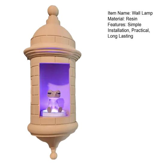 Puerto Rican Wall Lamp Warm Ambient Lighting Easy to Install Indoor Outdoor Decorative LED Lamp Handmade Home Decor