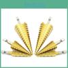 Versatile 3 Pcs 4-12/20/32mm Large Hss Steel Step Cone Drill Titanium Bit Hole Cutter Set For Various Materials