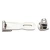 1 Pair Marine Grade 316 Stainless Steel Door Hasps Easy Installation Swivel Safety Hasp with Turning Padlock Eye Mount