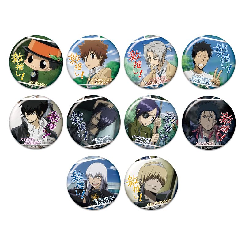 Katekyo Hitman Gekioshi Can Badge Collection badges in 1 Reborn! vol.4 (50 box)