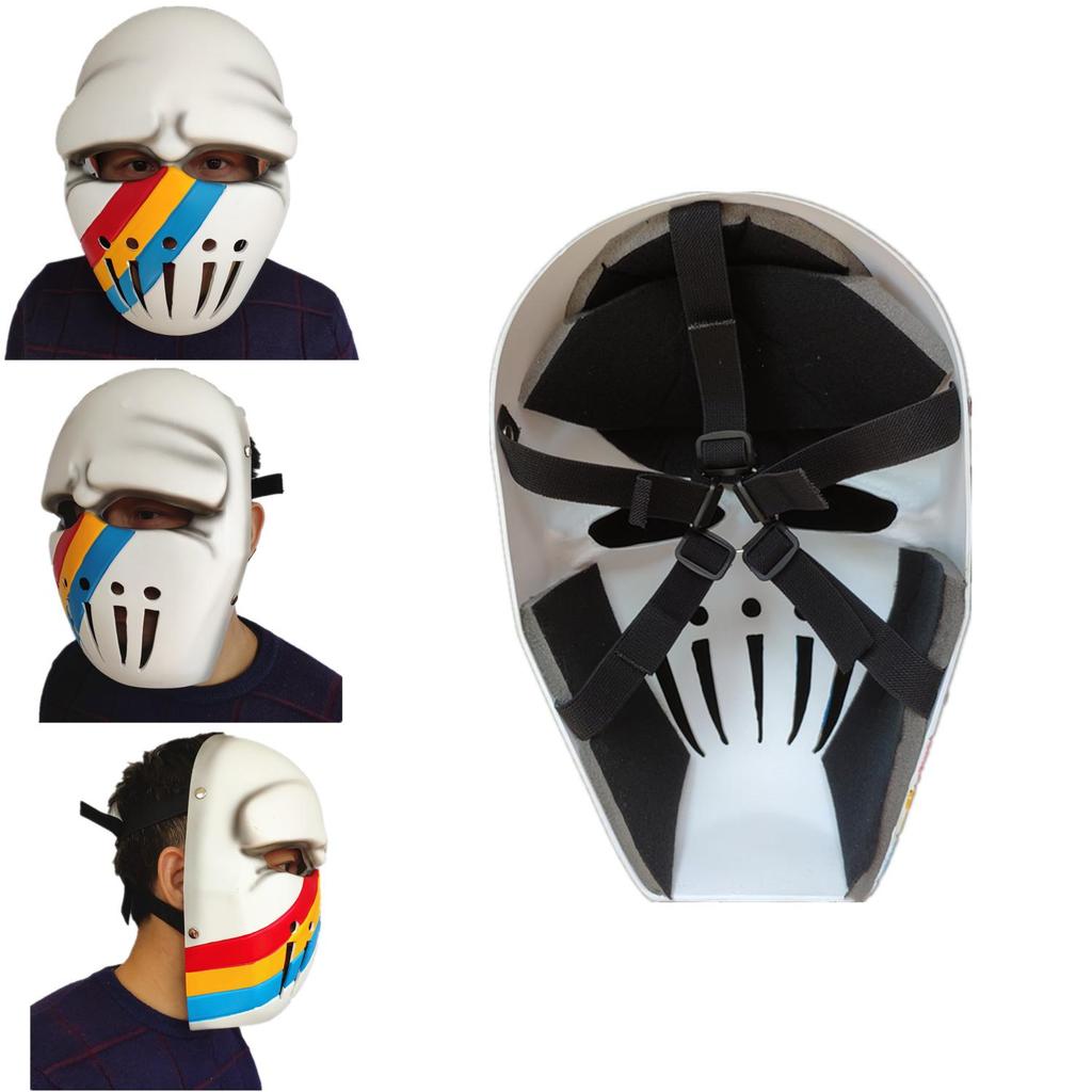 Jojo Bizarre Adventure Stone Mask Resin Costume Prop With Funny Ghoul Design For Costumes And Parties