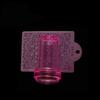 Nail Art Stamper,Clear Silicone Stamping Jelly with Scraper for DIY Nail Decors Transparent Visible Body,No Misplacement