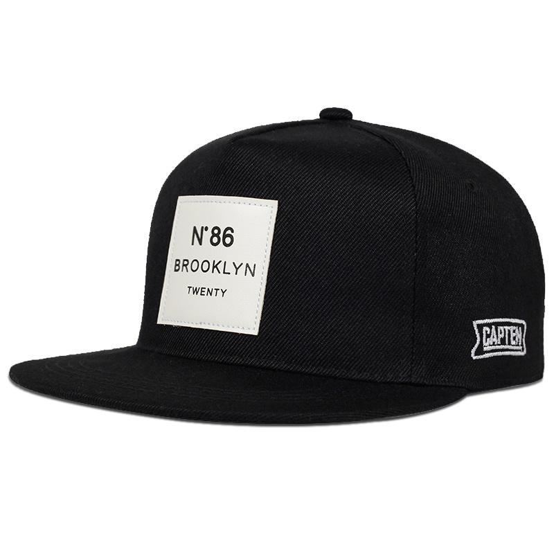 Men and Women BROOKLYN Baseball cotton adjustable Snapback Hat Leather label N86 Hip Hop Caps Sun Hat Unisex Trucker Hats