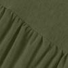 Damenmode Farbe Ärmellos Rundhals Schleife Unregelmäßiger Gürtel Hüftumschlag Kleider
