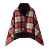 Shawl Blanket Nap Dual-purpose Leg Cover Small Blanket Office Person Cloak Thickened Sofa Blanket Lunch Break Multifunctional