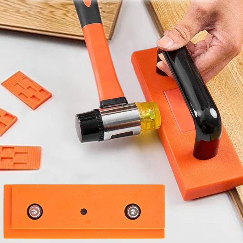 Laminate Wood Flooring Installation Kit with Spacers Hardwood Floor Fitting Tool Set Tapping Block Pull Bar and Mallets