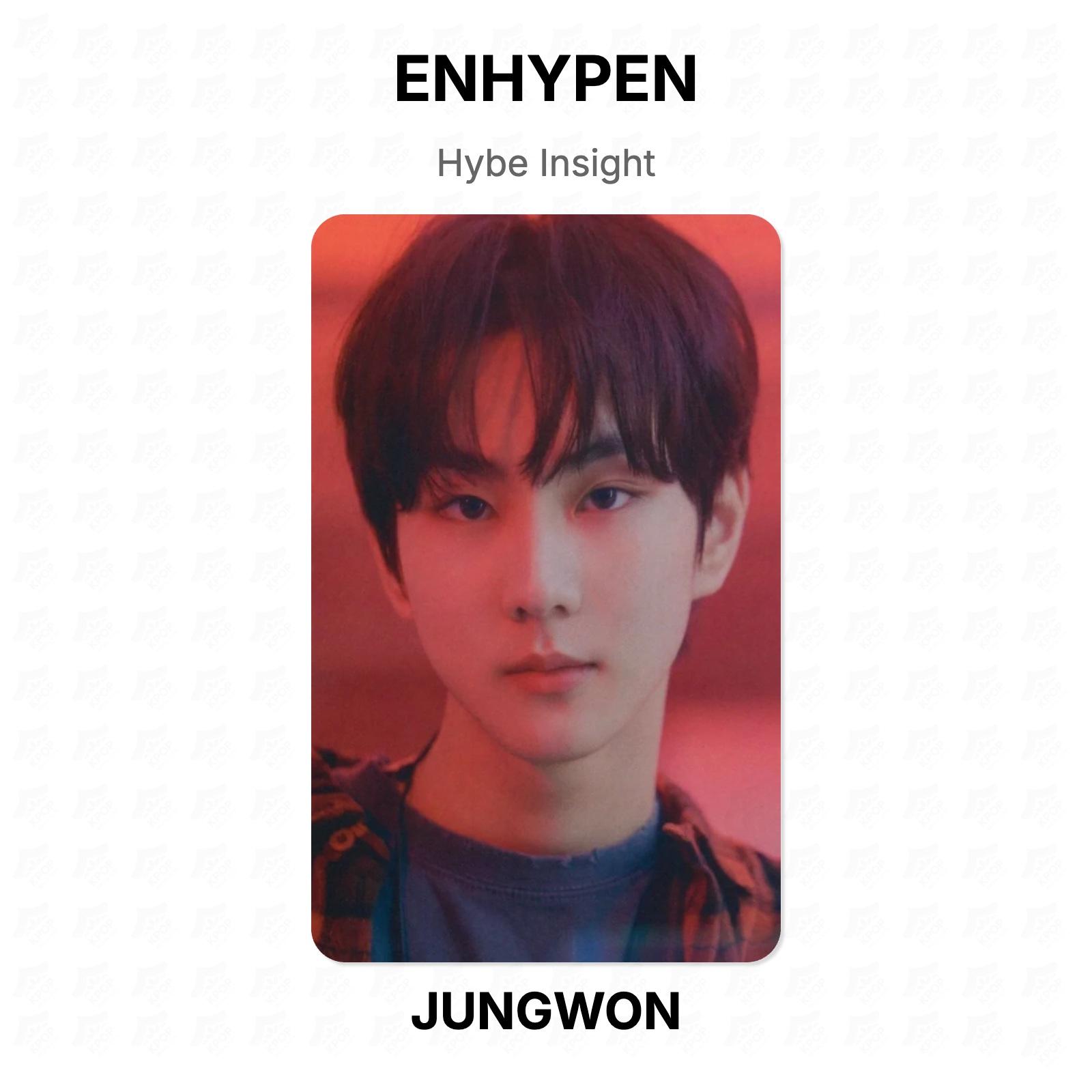 ENHYPEN Hybe Insight Official Photocard JUNGWON