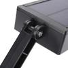Solar Powered LED Wall Light Waterproof Sensor Lamp Black White Without Remote Control