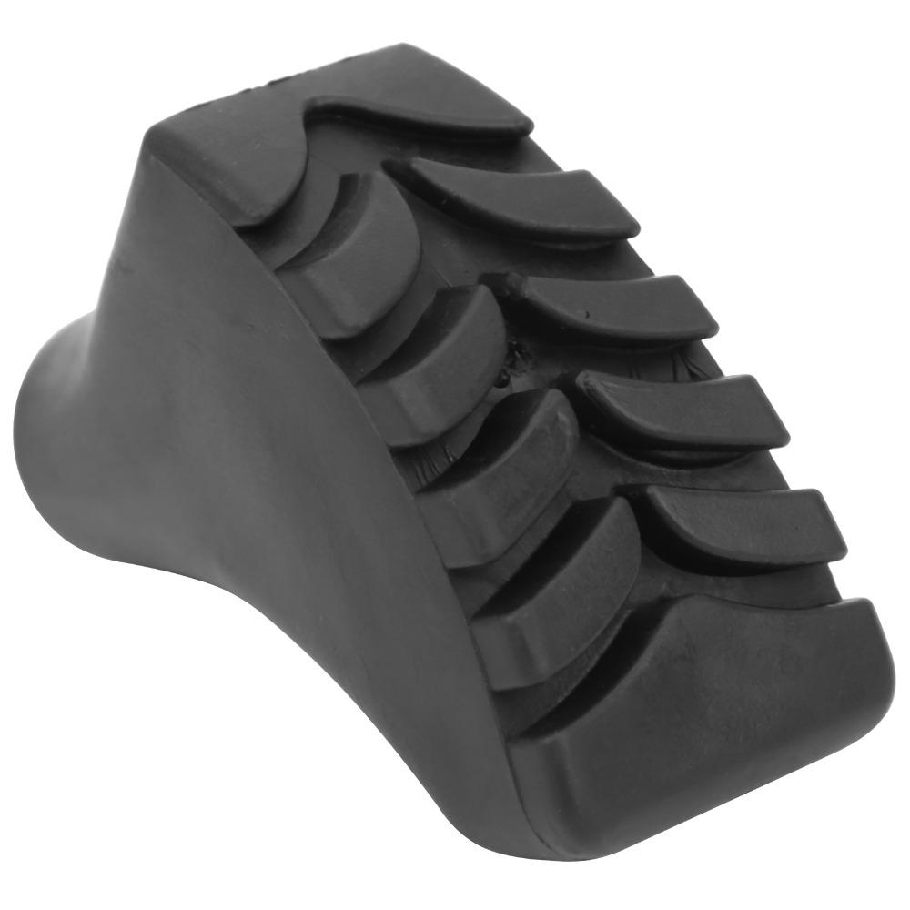10 Stuks Zwarte Wandelstok Tip Rubber Wandelstokken Schoen Tips Wandelstok Pad Zand Modder Terrein