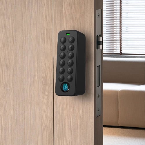 For SwitchBot Smart Lock, Fingerprint Authentication Pad Cover [YCJDP] Full Protection, Soft, Waterproof, Dustproof, Odorless, Durable, Scratch-Resist