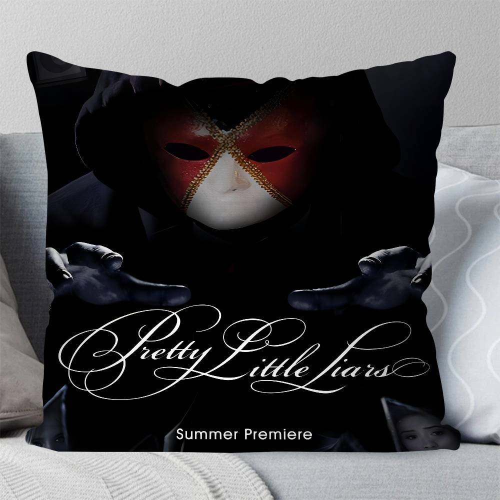 Pretty Little Liars Kissenbezug Quadratisches Kissen Schlafzimmer Sofa Freizeit Komfortkissen Auto Wohnzimmer Heimdekoration