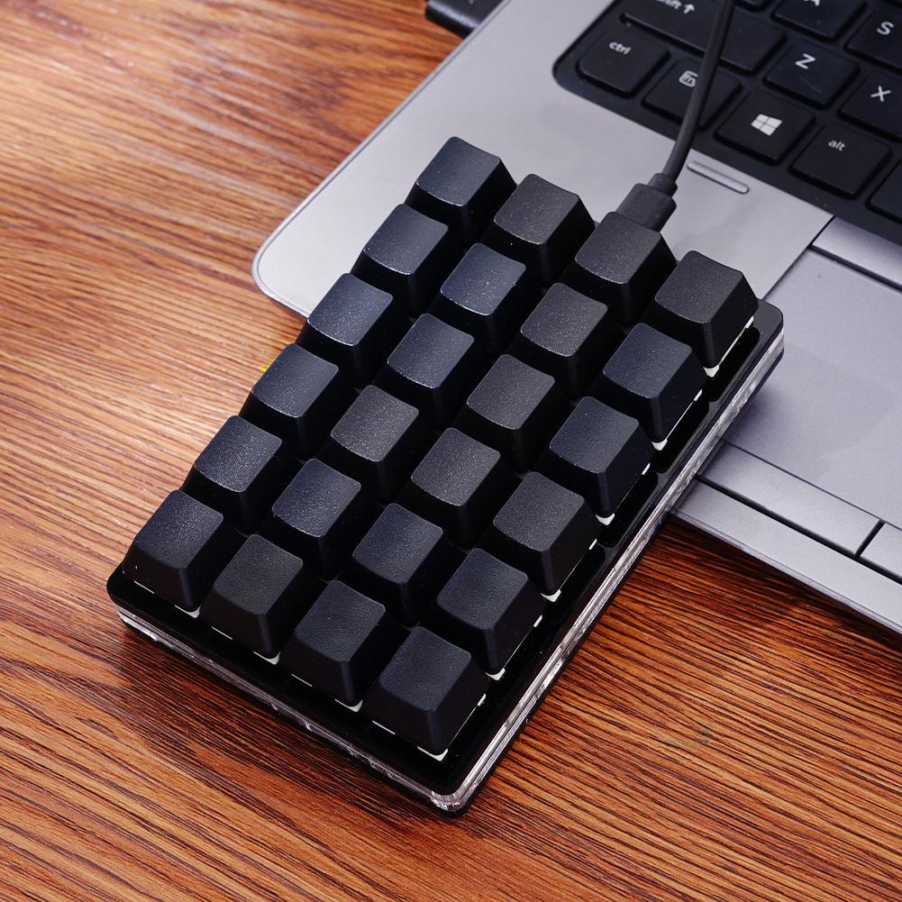 Mini USB Custom Mechanical Keyboard 24 Keys Gaming Keyboard Sayo Device Shortcut Programmable Keypad Keys