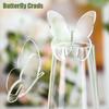 20pcs Butterfly Wine Glass Decorations Acrylic Butterfly Tags Suitable for Weddings Birthdays Parties Elegant Wine Glass Cards for Champagne
