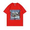 Bombardiro Crocodilo Funny Crocodile Plane Bomber Meme T-shirts Men Women Gothic Vintage T Shirts Casual Humor Oversized T Shirt