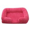 Plush Round Pet Bed for Dogs & Cats - Winter Dog Mat