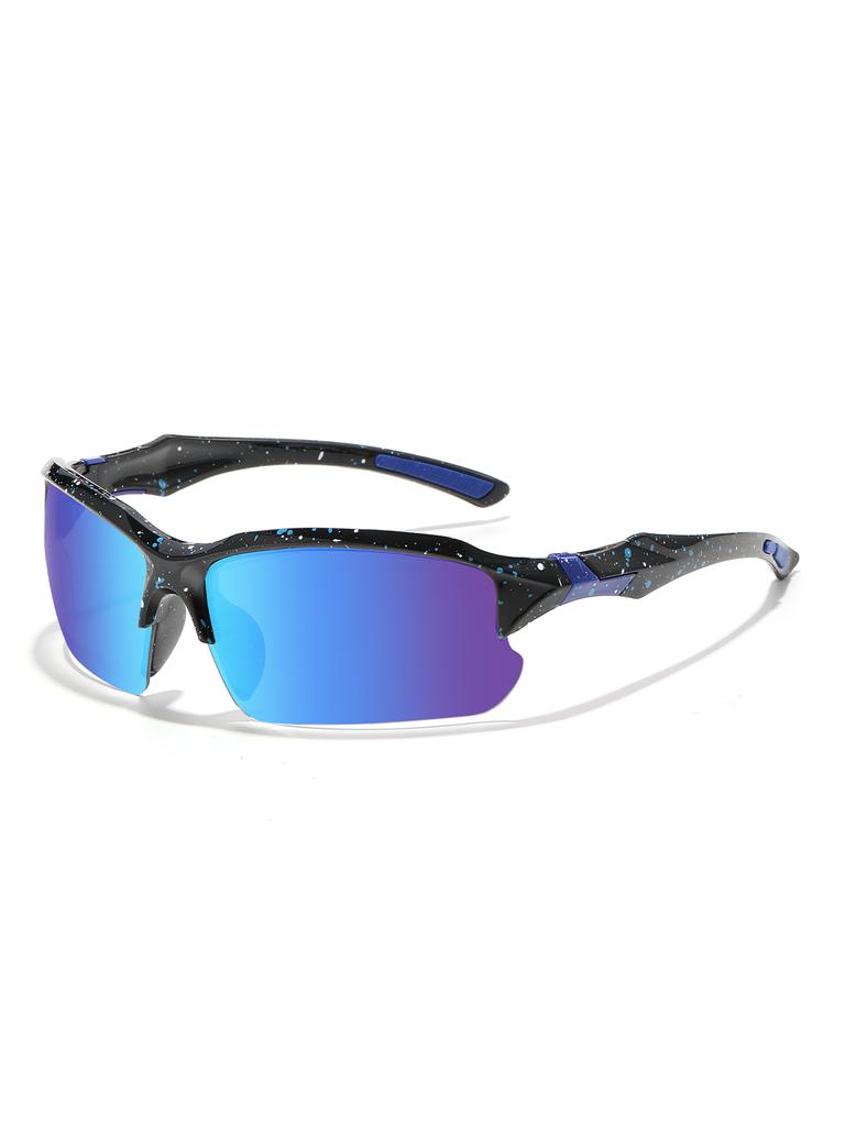 Mode Angeln Halbrand Sonnenbrille Herren und Damen Outdoor Sport Design Brillen Reise Fahren Camping Schutzbrillen Festival Geschenk