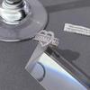 2023 Diamond Heart Ring: High-End Light Luxury Design for Women