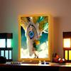 Legend Zelda Light Painting Photo Frame Princess Action Figure Led Night Anime Figures Collection Room Decor Gift of Poseable Articulated Scale