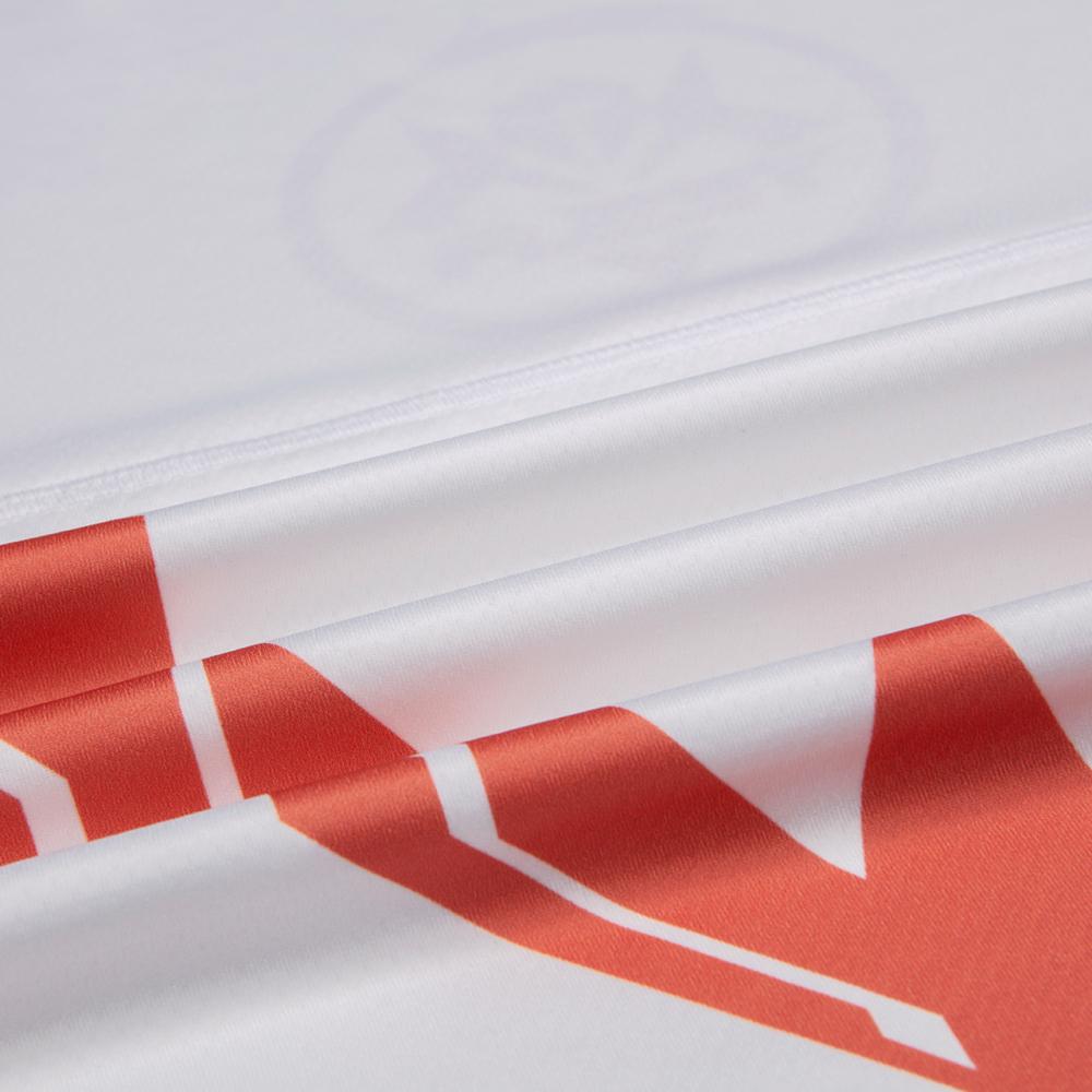 Puma Professional League Team Uniform Short Sleeve T-Shirt Men Tops White Orange 605762-12