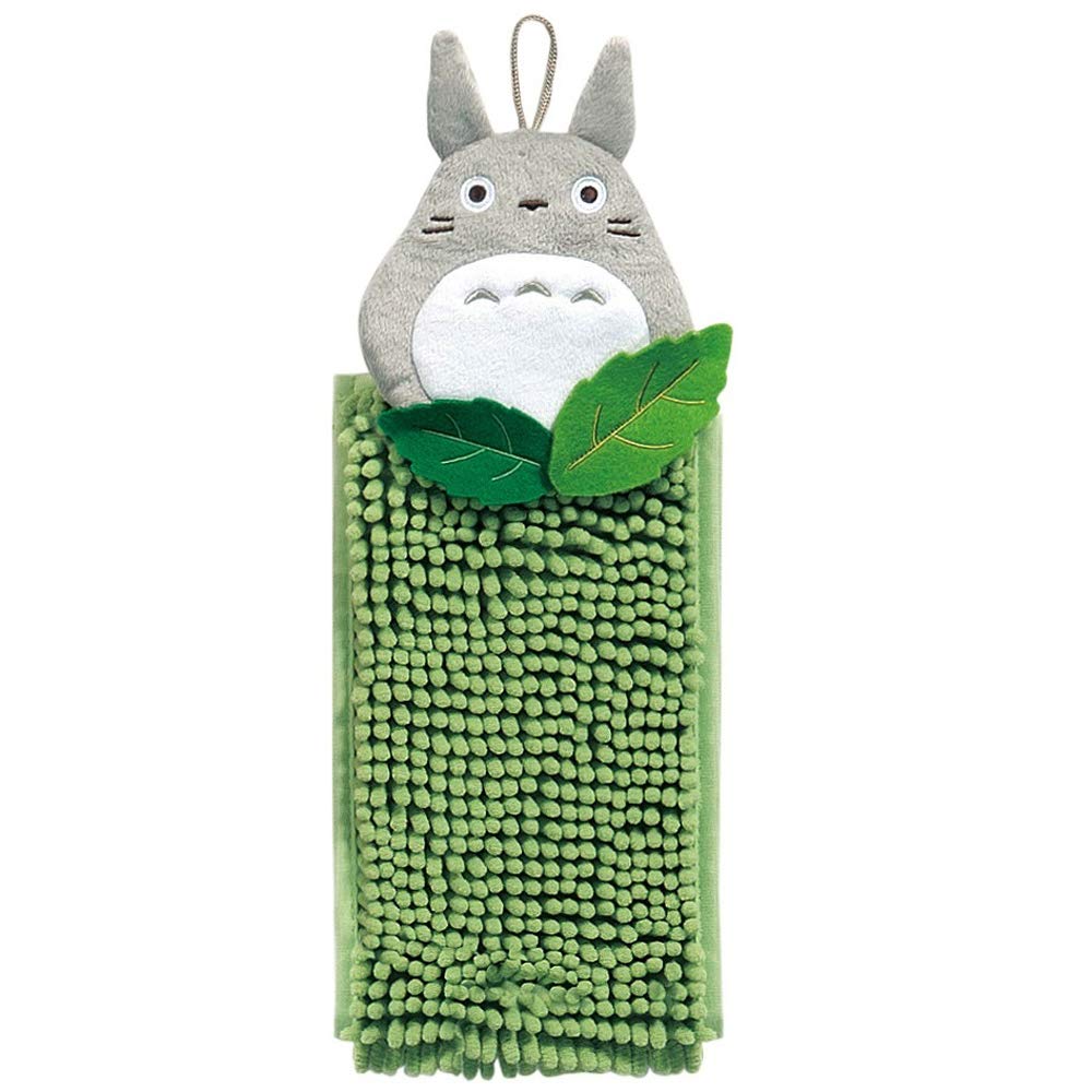 

Senko My Neighbor Totoro Forest Totoro Hand Towel, Approx. 15 x 28 cm (when using the mall), Green, Absorbent, Quick-Drying Microfiber, 91184