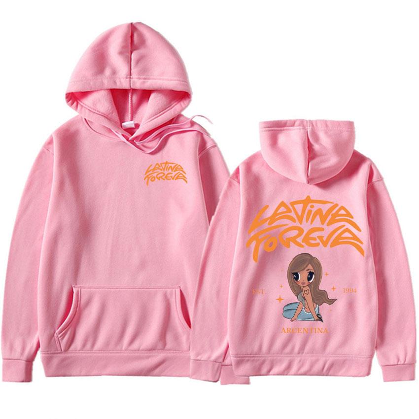 Singer Karol G Tropicoqueta Album Harajuku Sweatshirts Mens Women Oversized Cozy Humor Hoodies High Quality Clothing