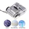60X Handheld Magnifier Pocket Mini Microscope Magnifying Glass Jewelry Loupe with UV LED Light for Jewelry and Currency Detector