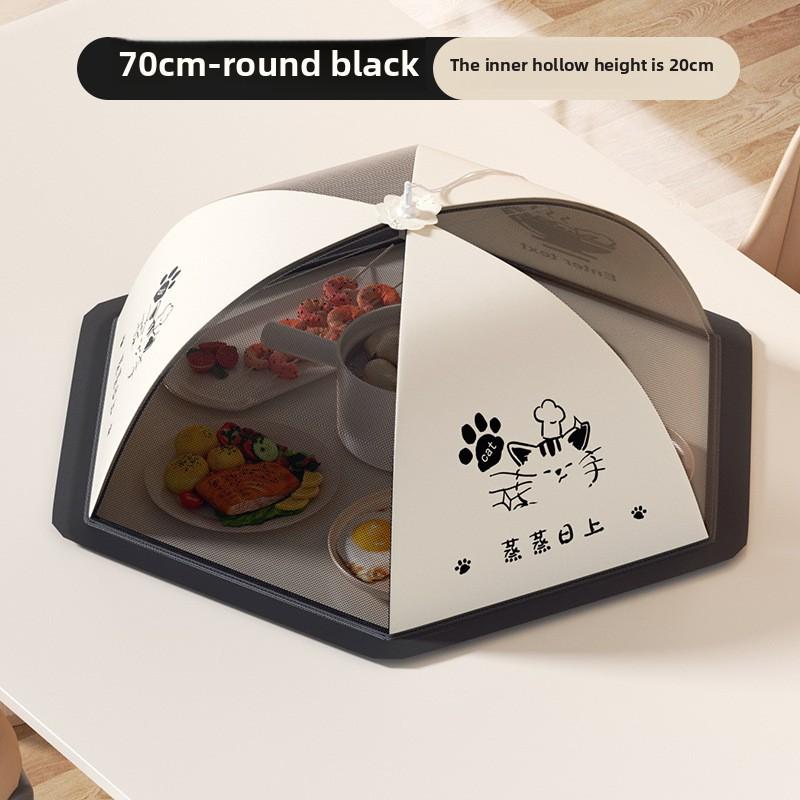 Collapsible Mesh Food Cover Tent, Reusable Food Covers for Outdoors, Keep Out Flies, Bugs, and Dust