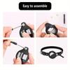 Cat AirTag Holder Halsbånd Breakaway Refleksstrimler Justerbar kattungehalsbånd Vanntett Cat Bell Collar Pet Air Tag Case