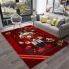 Nutcracker Christmas Tree Cartoon Fairy Tales Carpet Rug for Home Living Room Bedroom Sofa Doormat Decor,kids Non-slip Floor Mat
