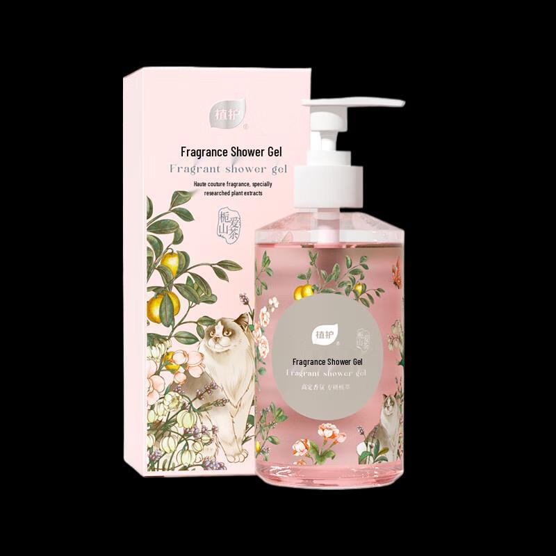 Zhihu Гель для душа с аминокислотами «Камелия и Гардения»