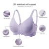 Seamless Fashion Bra with Soft Gel Cups Gathering Comfort Bra for Women Ultra-Soft Design Minimises Side Bulge