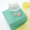 Korean Retro Rose Flower Stud Earrings - New Fashionable Accessories for Women and Students