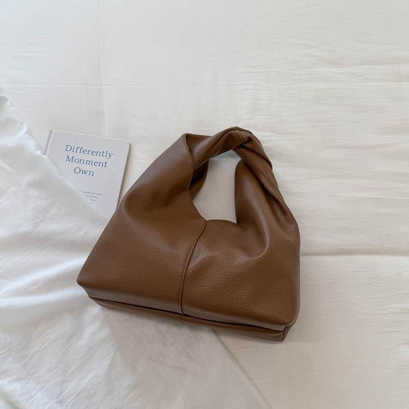 Womens Minimalist Large Capacity Tote Bag Soft PU Crossbody Handbag Urban Casual Daily Use