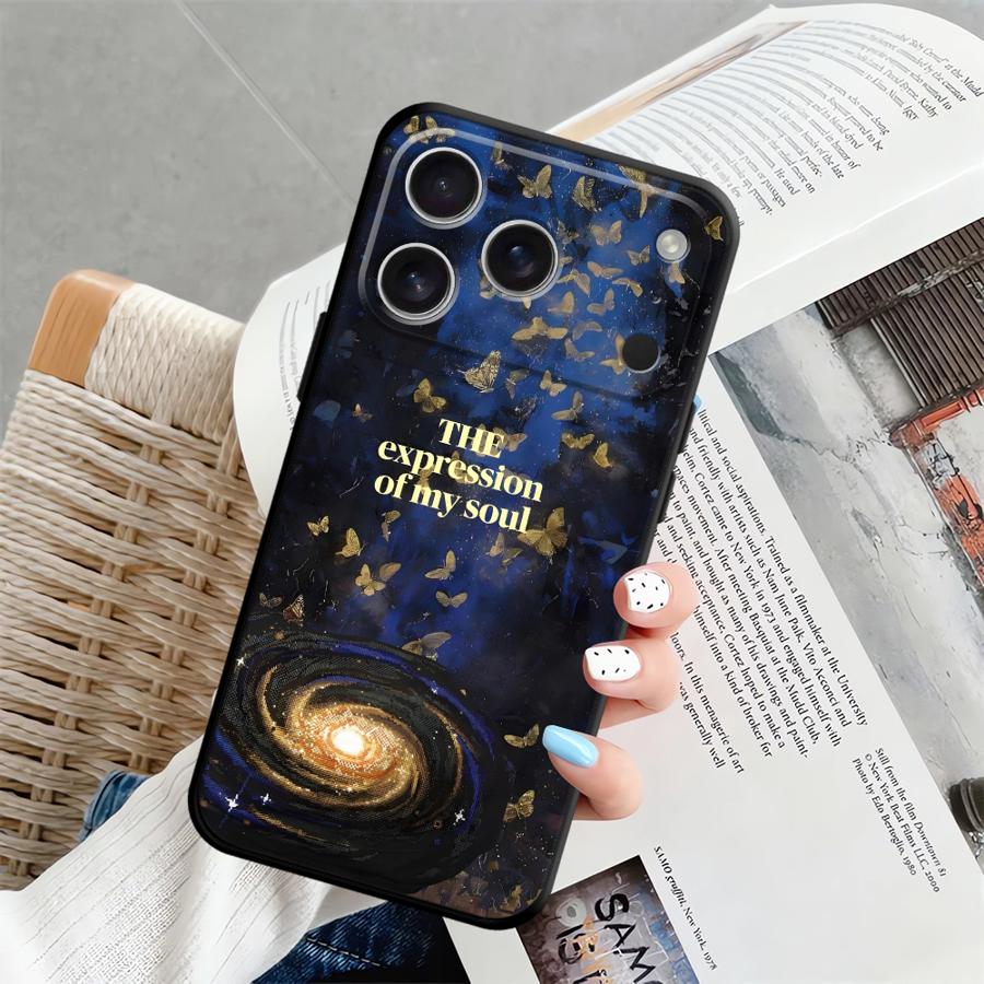 Funda Phone Cover Case for Apple iPhone 17 Pro Max 11 XR XS MAX 13 15 Pro 7 8 12 14 16 Air Planet Pattern