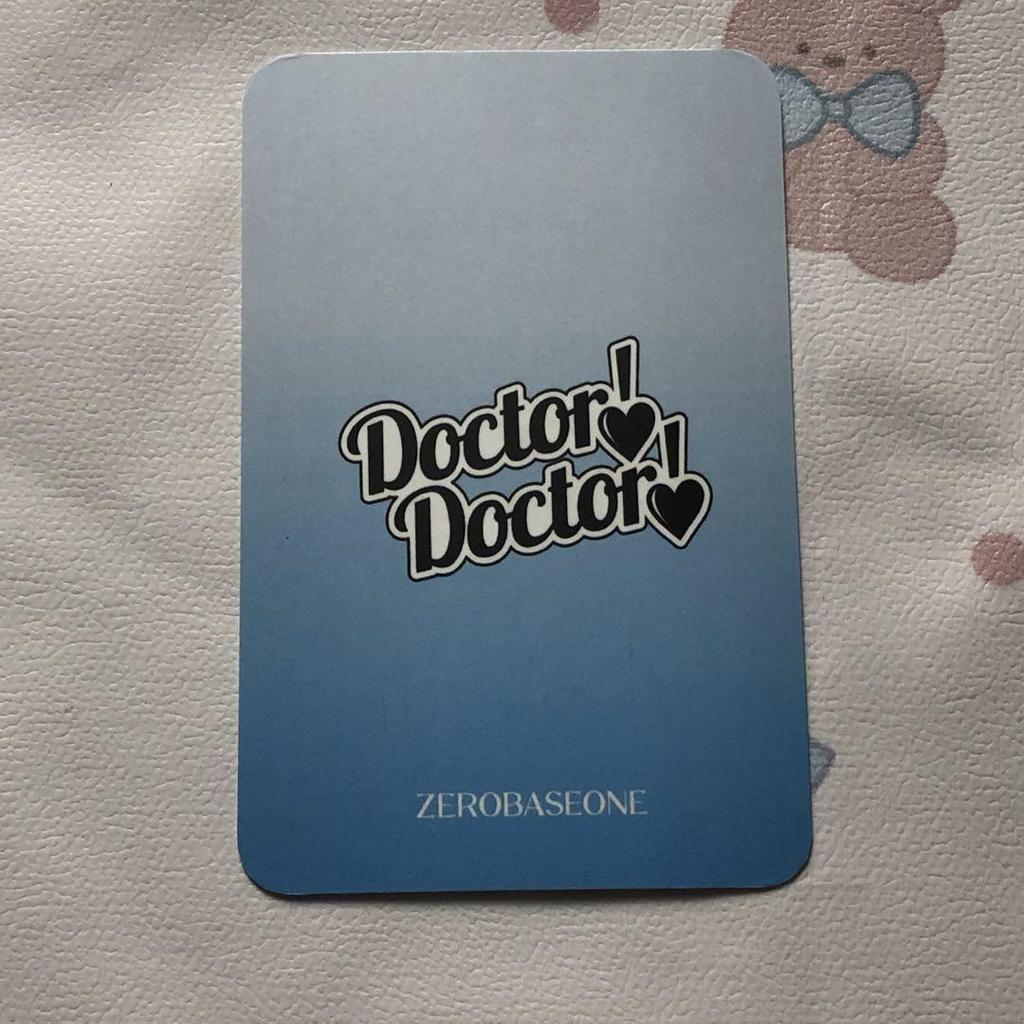 [USED] ZB1 Han Yujin Doctor!Doctor! Scarf Zebewansanok Trading Card