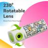 Action Camera 2K HD Portable Sports Camcorder for Students Outdoor Photography Video Long Battery