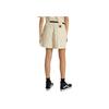 Vans X Spitfire Collaboration Checkerboard Wave Stripe Casual Shorts Women Shorts Off-White VN000GJSDJR
