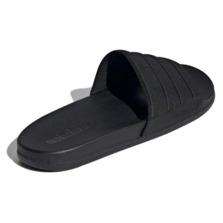 adidas Adilette Comfort Slides 'Triple Black' Unisex Comfort Slides ID3406