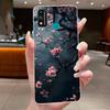 For Honor 9X Lite JSN-L21 JSN-L22 JSN-L23 Case Clear Fashion Butterfly Flowers Soft TPU Silicon Cover Honor 9XLite Phone Casing