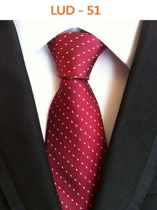 

Высококачественные мужские галстуки из полиэстерового жаккарда - Коллекция 2025 г. LUD-51