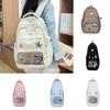 Starry Sky Transparent Backpack With Breathable Comfort For Middle School Students
