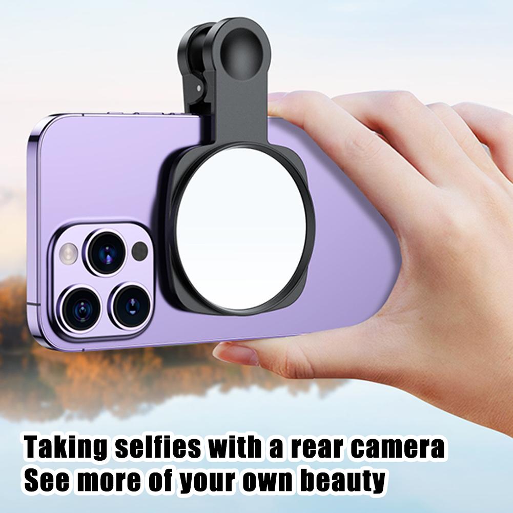 Smartphone Camera Lens Selfie Mirror Clip Kit For IPhone Smartphone Live Streaming Photo Video Selfie Vlog Accessories
