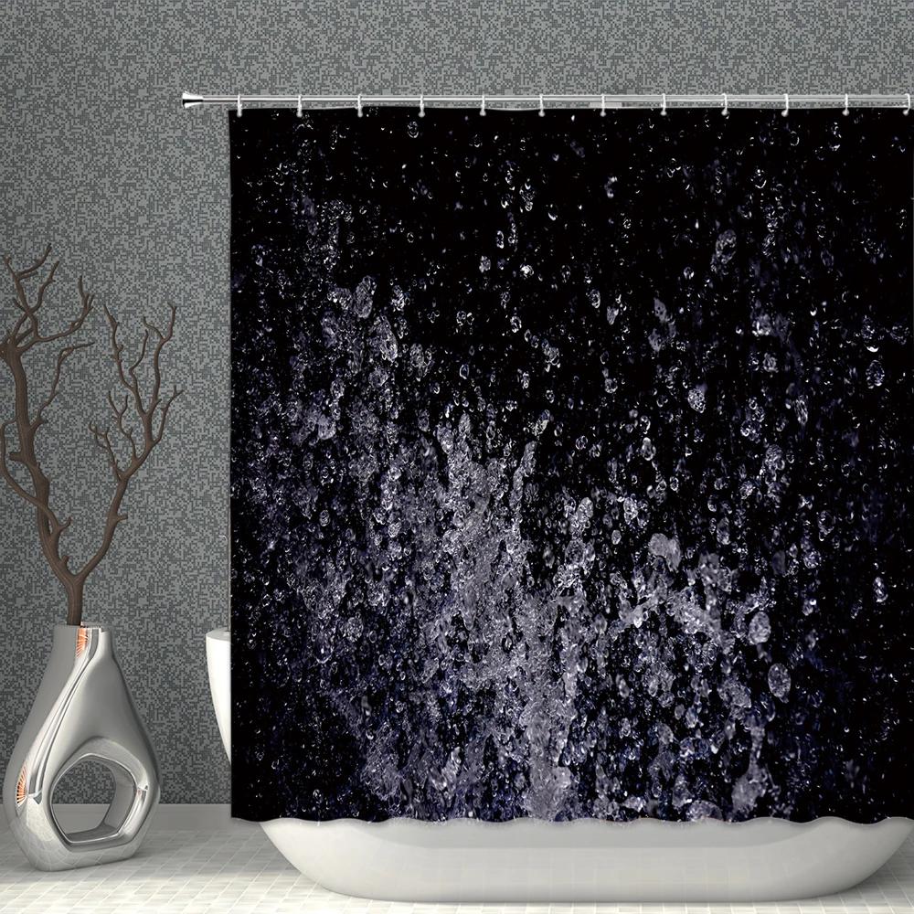 Bathroom Shower Curtain After The Rain Deep Mountains Misty Beauty Bath Polyester Household Bathtub Decoration With Hook