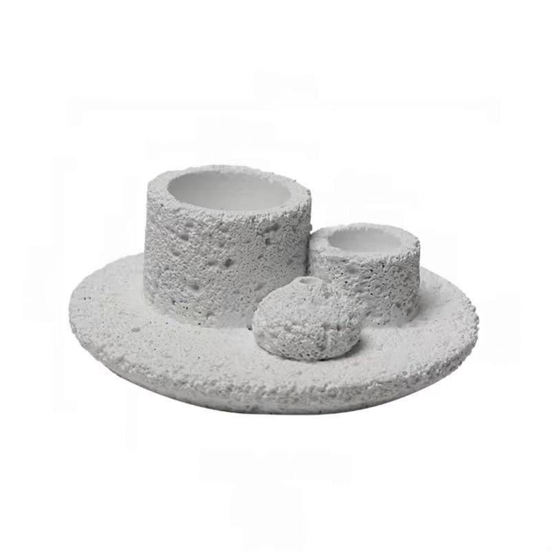 Modern Cement Incenses Stick Tray Burners Holder Stand For Yogas Relaxation And Creating Space Spiritual Practice